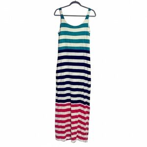 Osklen stripped maxi dress